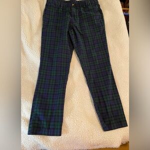 Vineyard Vines Men's Plaid Pants - Blue and Green